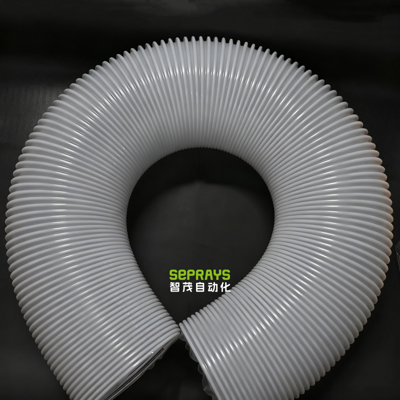 6 Inch (150mm) White Dust Collection Pipe