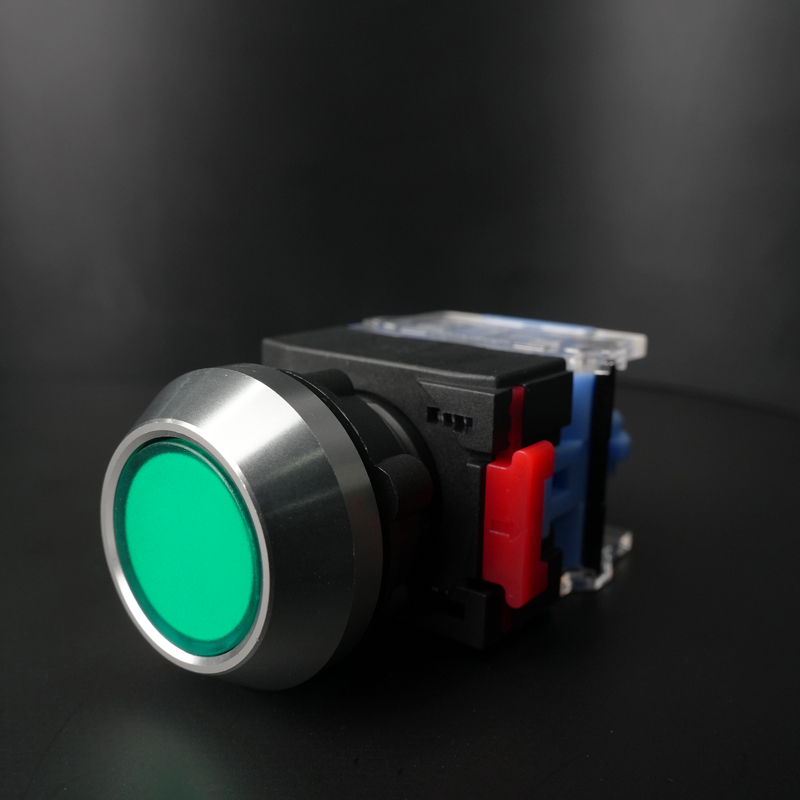 Green Flat Button